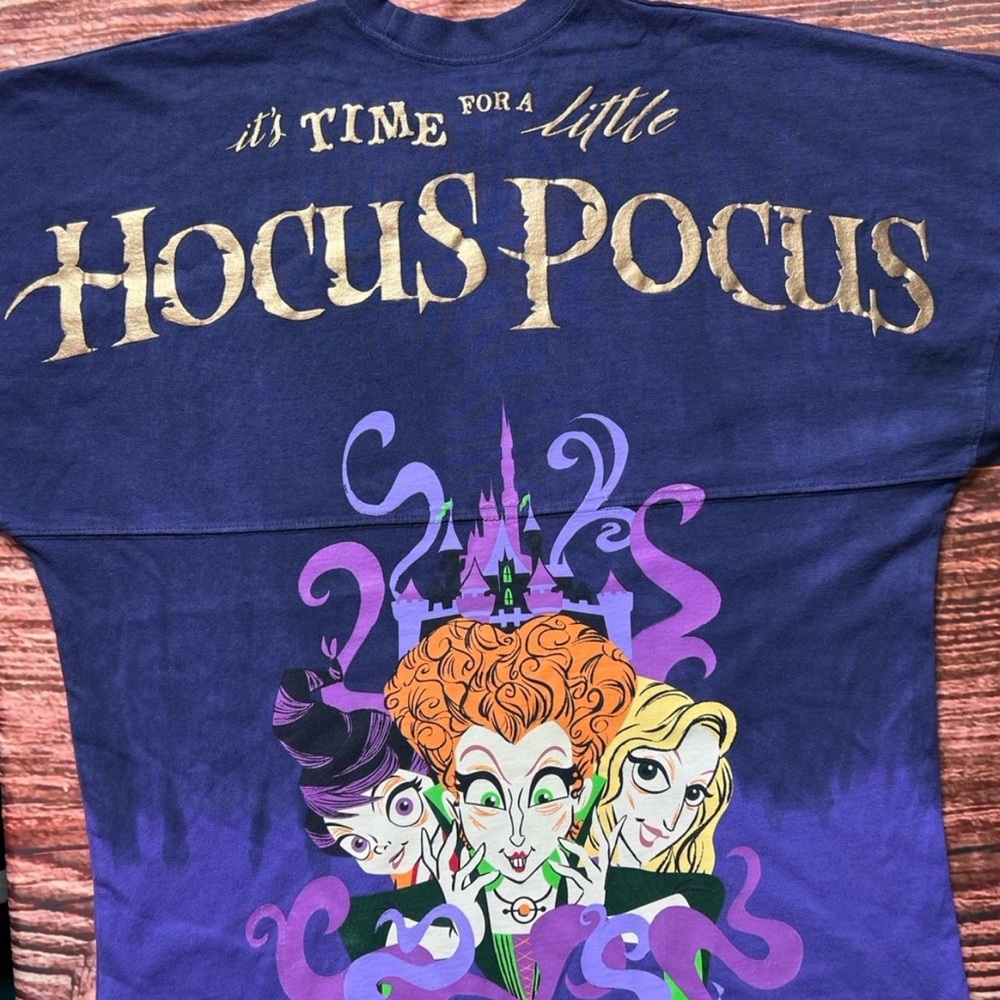 It's time for a little Hocus Pocus purple Disney Halloween Jersey Medium